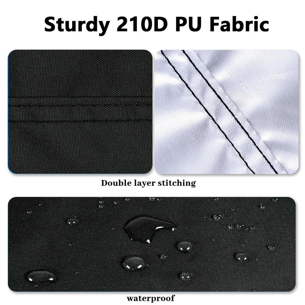 118x79 in Rectangle Pool Cover for 10 x 6 Above Ground Pool 10 ft Swimming Pool Cover Drawstring Design for 9x6 Rectangular Frame Pools Winter Pool Cover Ideal for Heater Above-Ground Pool
