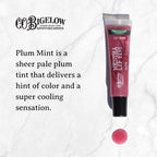 C.O. Bigelow Plum Mentha Lip Tint Trio, Pack of 3 Purple Tinted Lip Gloss with Peppermint Oil, High Gloss Shine Finish, 0.5 oz