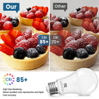 TJOY 3 Way Light Bulbs 40 60 100W Equivalent Daylight White 5000K, 2 Pack