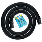 U.S. Pool Supply 8 Foot Heavy-Duty Above Ground Pool Hose, 1.5" - Black Replacement Filter Connecting Hose, Flexible Spiral Wound EVA - Compatible with Intex for Pool Filter Pumps - Skimmer Pump