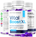 (2 Pack) Vital Boost XL Gummies - Official VitalBoost XL Gummys For Men Premium Natural Ingredients - Maximum Strength, Advanced Formula Support For Overall Health & Wellness, 120 Gummies For 2 Months