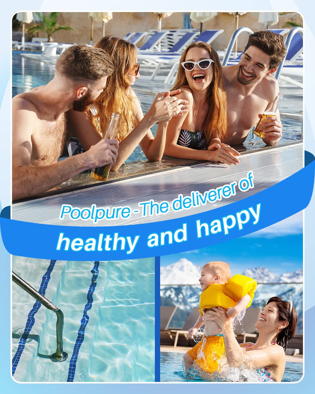 POOLPURE PAP75 Pool Filter Replaces Pentair CC75, PAP75, Pentair Clean & Clear 75, Ultral-C2, R173214, 59054100, Unicel C-9407, Filbur FC-0685, 590541, 75 sq.ft Filter Cartridge 1 Pack