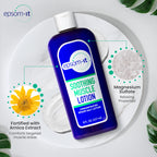 EPSOM-IT Soothing Muscle Lotion - Epsom Salt Magnesium Sulfate Cream Arnica for Muscle Stiffness, Topical Magnesium Lotion, Providing Comfort for Legs, Knee and Feet, 8.0 oz., 2-Pack