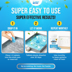 FreshPan AC Drain Pan Tablets (100 Count) | 4 Year Supply of Slow Release AC Condensate Pan Tablets for Clean, Fresh Flow