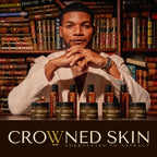Crowned Skin Empire Body Oil Cologne for Men | Smoky Citrus Musk | New Moisturizing Formula Scented with Lemon & Lavender | Infused with Natural Jojoba & Grapeseed Oil | All-Day Fragrance | 4oz