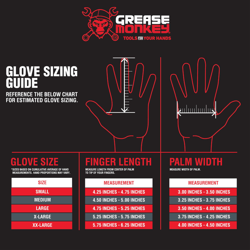 Grease Monkey Disposable Nitrile All Purpose Gloves, Pack of 100, X-Large, Black
