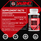 2400mg Fadogia Agrestis Tongkat Ali Supplements - Third Party Tested - 1400mg Fadogia Agrestis & 1000mg Tongkat Ali, Maximum Strength, Muscle Mass & Athletic Performance, 4 Packs