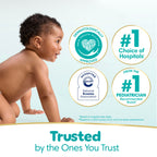 Pampers Sensitive Baby Wipes, Unscented, Fragrance Free, Clinically Proven, Water Based, Hypoallergenic, Multi-Use, Hand Wipes, 1008 Wipes Total (18X Flip-Top Packs)