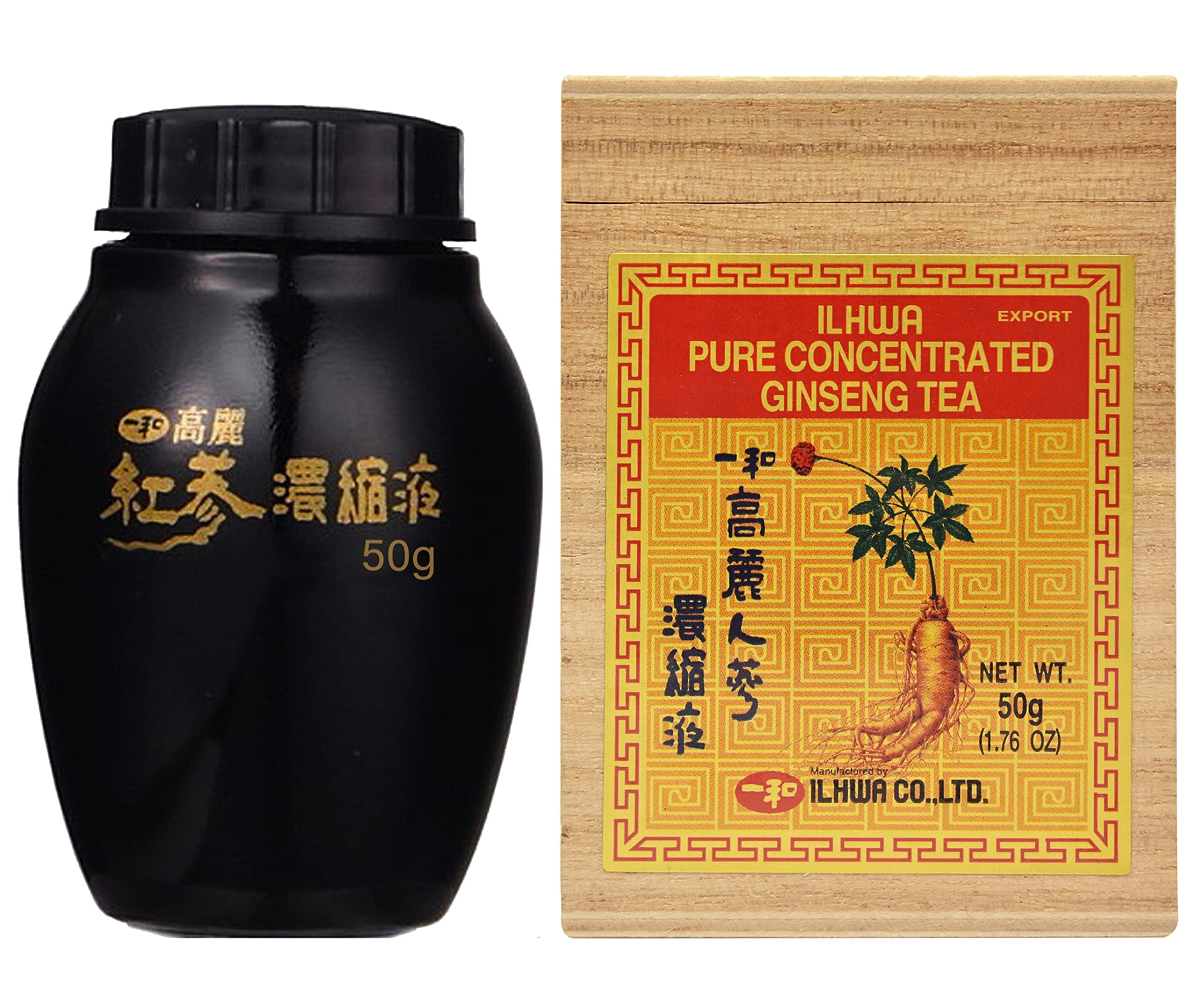 Il Hwa Korean Ginseng Extract - Natural Energy and Focus Support - High Ginsenoside Pure Concentrate - 50g (with Measuring Spoon)