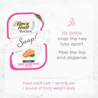 Purina Fancy Feast Petites Seared Salmon Entree With Spinach in Gravy Gourmet Wet Cat Food - (Pack of 12) 2.8 oz. Tubs