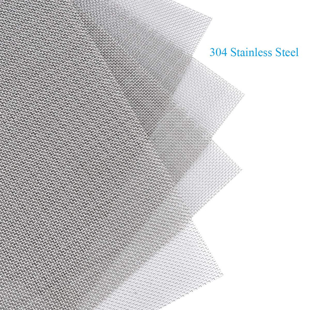 Valchoose 4PACK Stainless Steel Woven Wire Mesh Never Rust 11.8"X8.2"