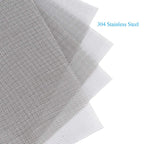 Valchoose 4PACK Stainless Steel Woven Wire Mesh Never Rust 11.8"X8.2"