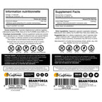 Brain Forza Lemon Balm R5 Extract Capsules - Standardized Extract 5% Rosmarinic Acid, 90 Capsules