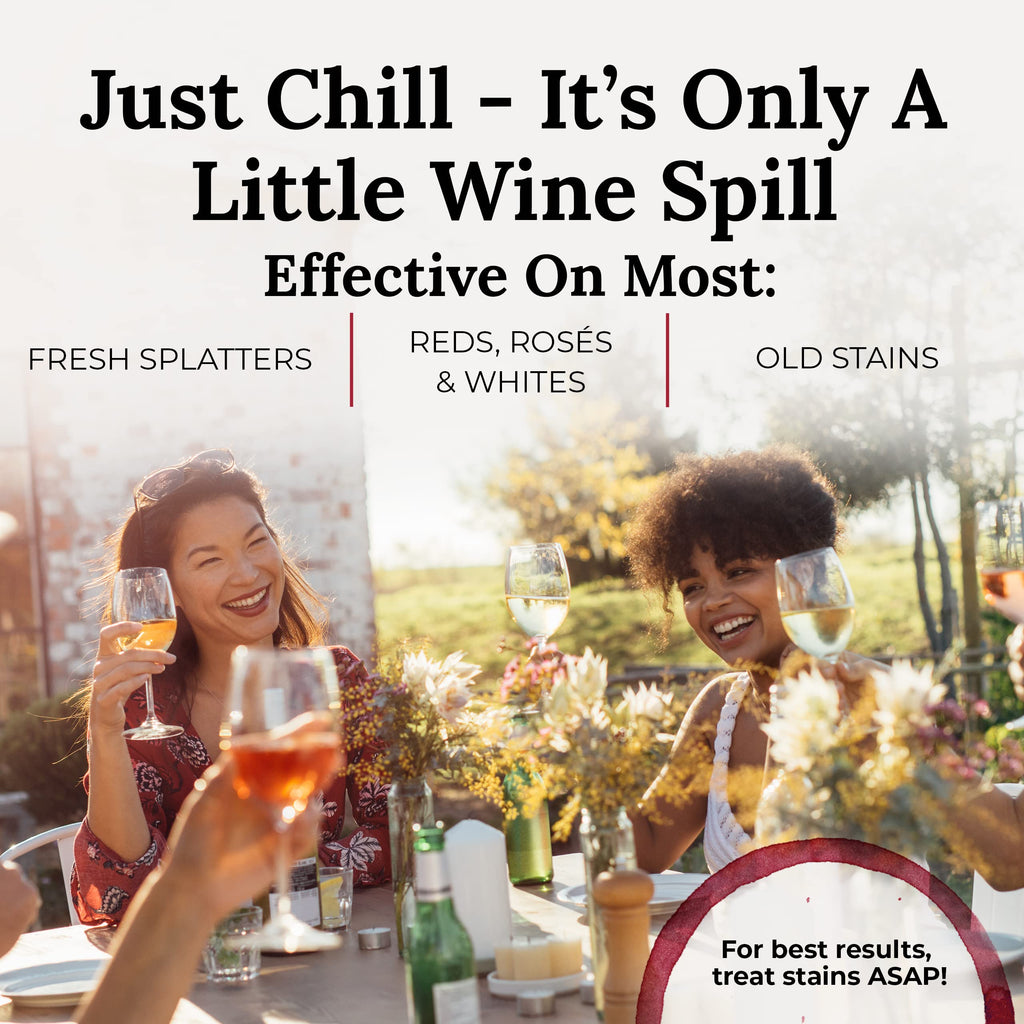 Chateau Spill Wine Stain Remover Spray - Clothes & Laundry Stain Remover - Wine Carpet Cleaner - EPA Safer Choice Certified - 4 Fl Oz (Pack of 3)
