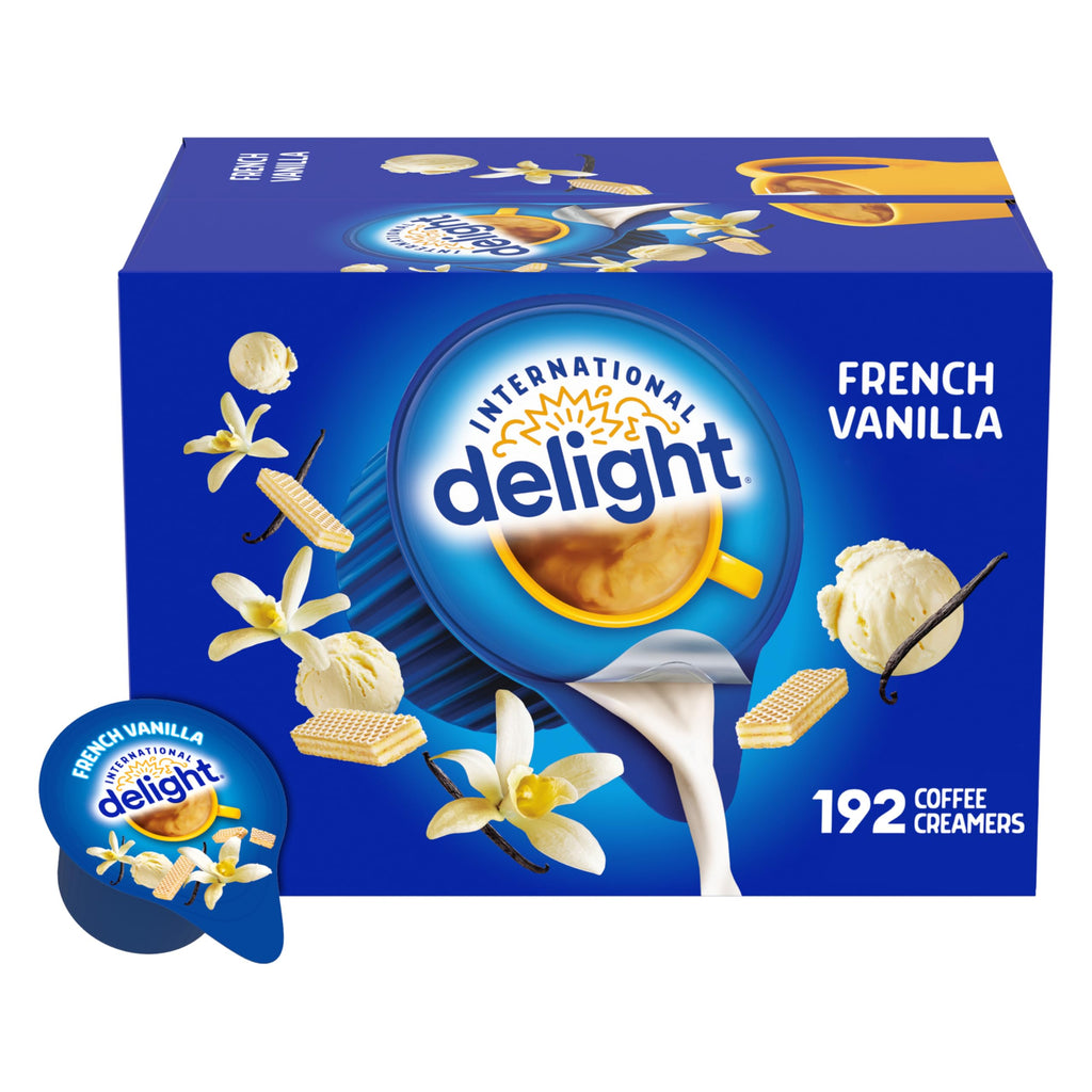 International Delight Creamer Singles, French Vanilla, 192 Count