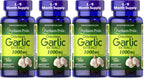 Puritan's Pride Premium Odorless Garlic (1000mg Equivalent),Traditional Dietary Supplement for Heart Health& Circulation Support with Antioxidant Properties, Softgels,500 Count (Pack of 2)