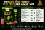 Green Valley Naturals Bone & Muscle Defense On-The-Go Stick, 30 Packs