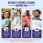 Nature's Nectar Anxiety and Stress Relief Supplements – Keep Calm Capsules with Ashwagandha, GABA, Magnesium & 5-HTP – Nervousness & Irritability Mood Supports Relaxation Lemon Balm 60 Filled Capsules