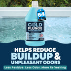 Durabasics 3in1 Cold Plunge Water Treatment – Helps Maintain Clear, Fresh-Looking Water | Cold Plunge Cleaner & Water Stabilizer | 64 -Week Supply | Easy to Use | Ice Bath Water Treatment – 64 oz