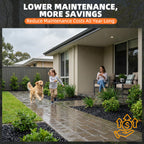 Shabebe Rock Glue for Landscaping 1 Gallon, Ultra-Stick Mulch Bond Gravel Binder & Stone Adhesive, 100% Water-Permeable Pea Gravel Stabilizer, Long-Lasting Rock Glue for Paths, Patios & Borders
