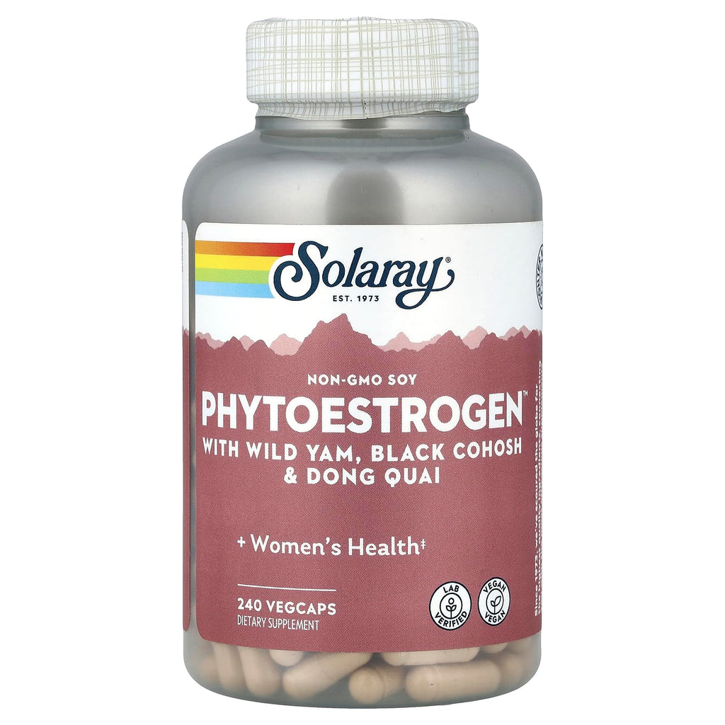 Solaray Phytoestrogen Supplement, 240 Count