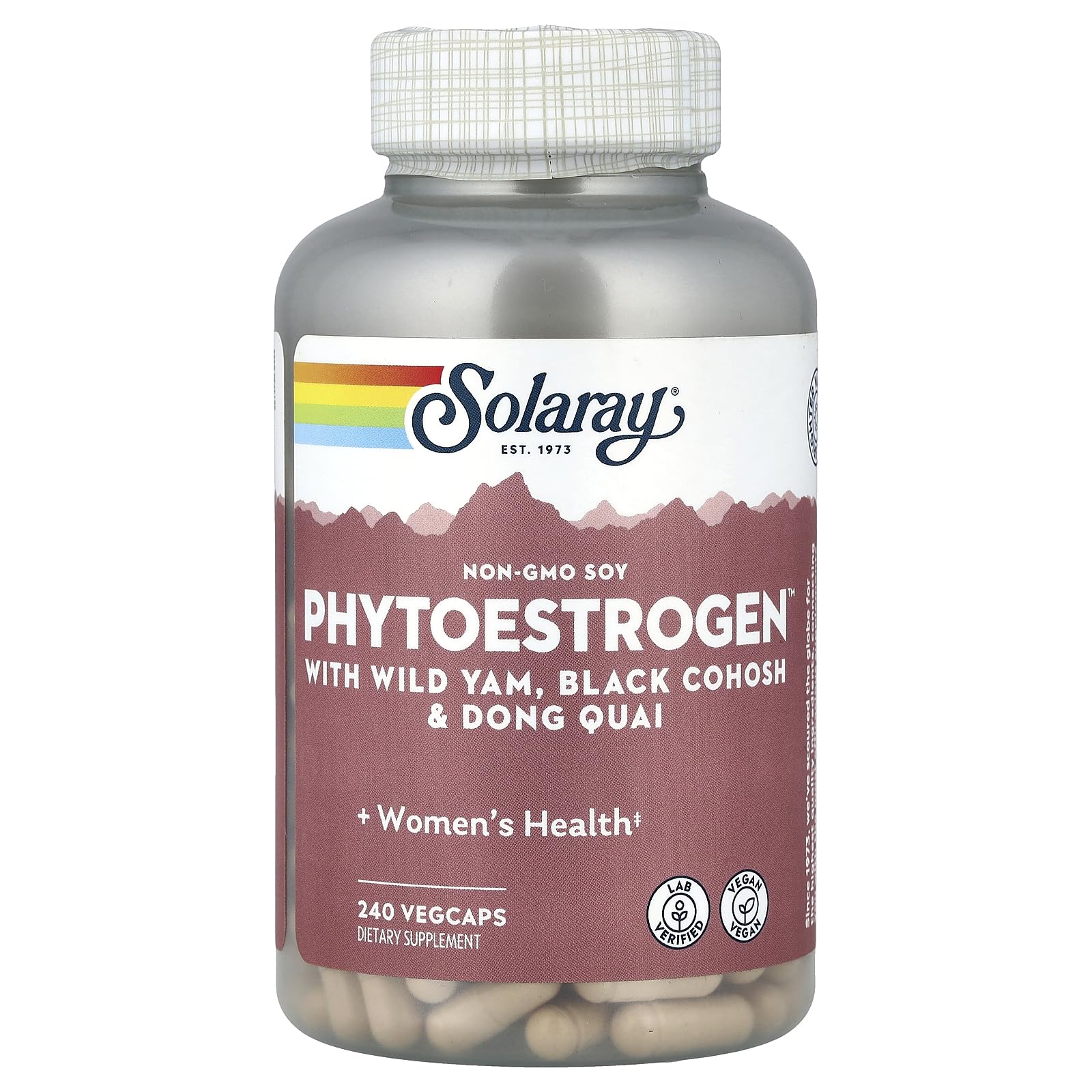 Solaray Phytoestrogen Supplement, 240 Count