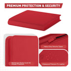 Premium Card Binder 12 Pocket for 720 Pockets Trading Card Binder, PU Zipper Card Collection Album, Sturdy Side-Loading Card Book Holder for MTG, TCG, Game Cards, Sports Cards