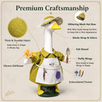 Spring Porch Goose Outfit Gardener Goose Costume for Outdoor Lawn Decor