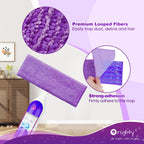 Orighty Reusable Mop Pads for Swiffer PowerMop, 20 Pack Power Mop Pads Refills for 13 ''-15 '' Spray Mop, Microfiber Mop Pads Refills for Multi-Surface Floor, Machine Washable