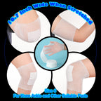 2 Rolls Tubular Bandage Elastic Net Wound Dressing Stretch Dressing Retainer Tubular Elastic Gauze Bandage for Wound Arm, Without the Use of Adhesive Tape (Size 6/16.7 Inch x 16.4 Yard Stretched)