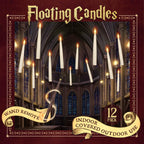ORIENTAL CHERRY Floating Candles with Wand, 12 Pcs Magic Flickering Light