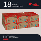 WypAll GeneralClean L10 Light Cleaning Towels, 18 x 125 Sheets (05320)