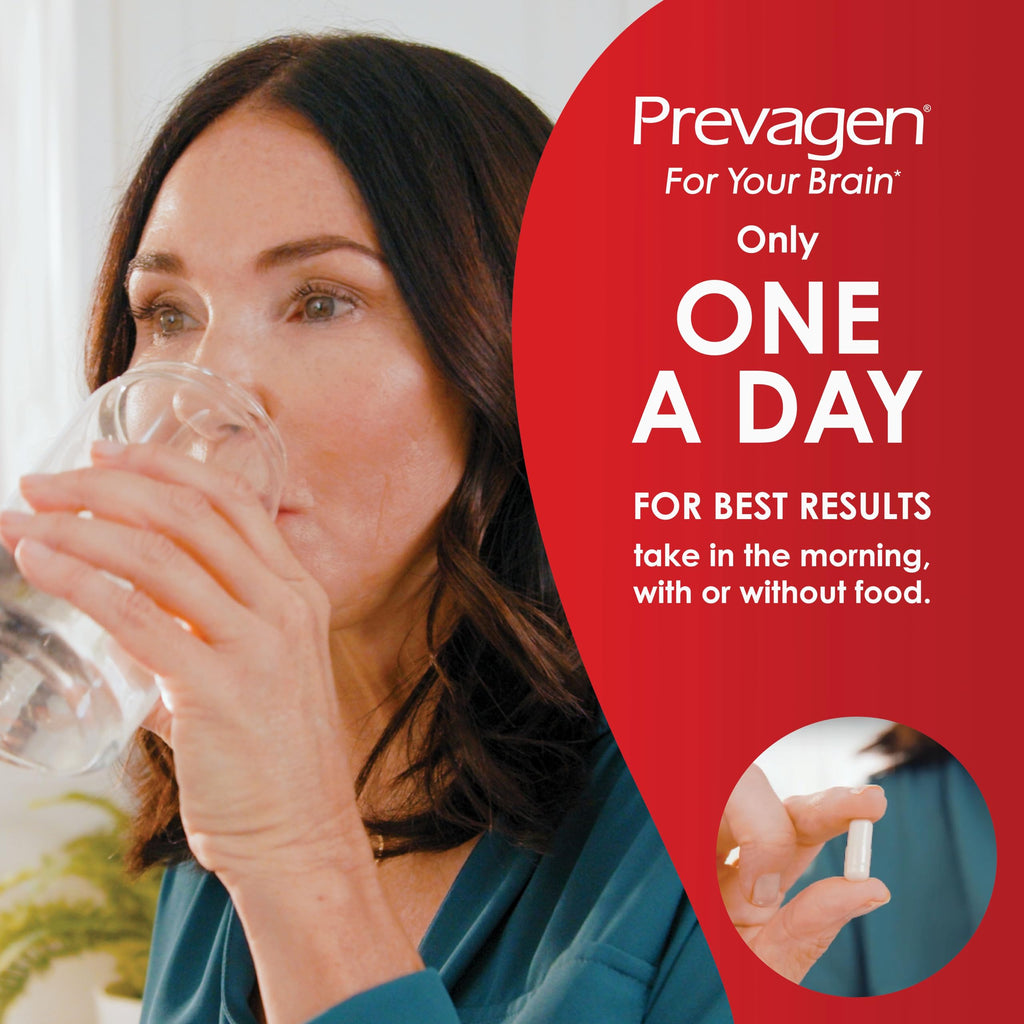Prevagen Extra Strength - 30 Capsules (1 Month Supply) | Formulated for Your Brain | 20mg of Apoaequorin Plus Vitamin D3 with 7-Day Pill Minder