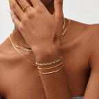 MEVECCO Multicolor Round Station Bracelet for Women