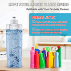 Spray Wet Mops for Hardwood Floor Cleaning: MEXERRIS Floor Mop with 3 Washable Pads for Swiffer Powermop - Refillable Dust Dry Mop Home Commercial Mops for Wood Laminate Ceramic Tiles Vinyl