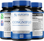 (2 Pack) NeuroVitol Cogniflo Capsules - Official NeuroVitolCogniflo Advanced Formula with All Natural Ingredients, Premium Pills for Wellness & Overall Brain Health Support, 120 Capsules for 2 Months