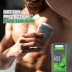 DOVE MEN + CARE Antiperspirant Deodorant Stick Extra Fresh, 4 Count, 2.7 oz