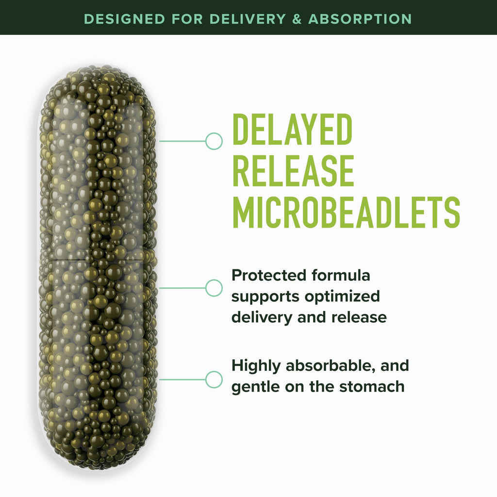 50MG Sulforaphane Supplement from Broccoli Sprouts | NRF2 Activation, Cellular Health & Immune Support | Glucoraphanin, Myrosinase & Antioxidants | 3rd Party Tested | 120 Broccoli Seed Microbeadlets