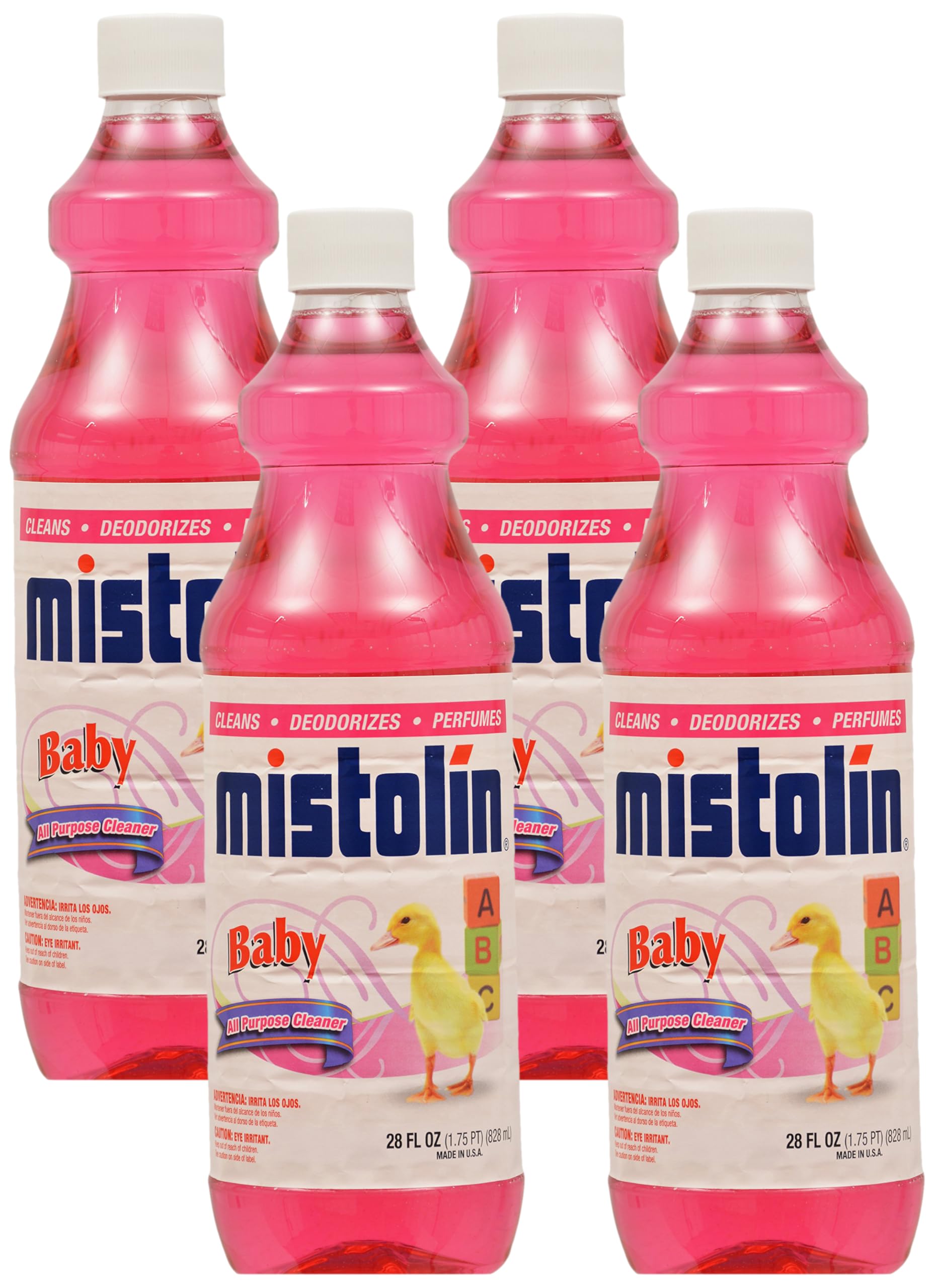 Mistolin All Purpose Cleaner Baby 28 fl oz (Pack of 4)