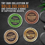 Viking Revolution Spiced Vanilla Solid Cologne for Men - 2 Oz Balm Cologne Travel Wax (Spiced Vanilla)