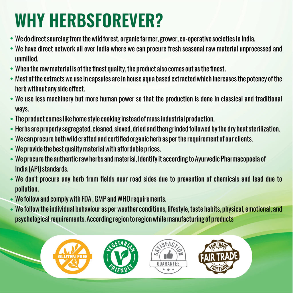 Herbsforever Lodhra Bark (Symplocos Racemosa)-Powder Supports Clear Skin & Hormonal Balance| Wild Harvested-Non GMO, Vegan- 2X Potency | Ultra Clean| Steam Treated | 16oz-1LBS,Premiun Ayurvedic Herb
