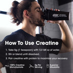 Optimum Nutrition Micronized Creatine Monohydrate Powder, Unflavored, 120 Servings, 600 Grams (Packaging May Vary)