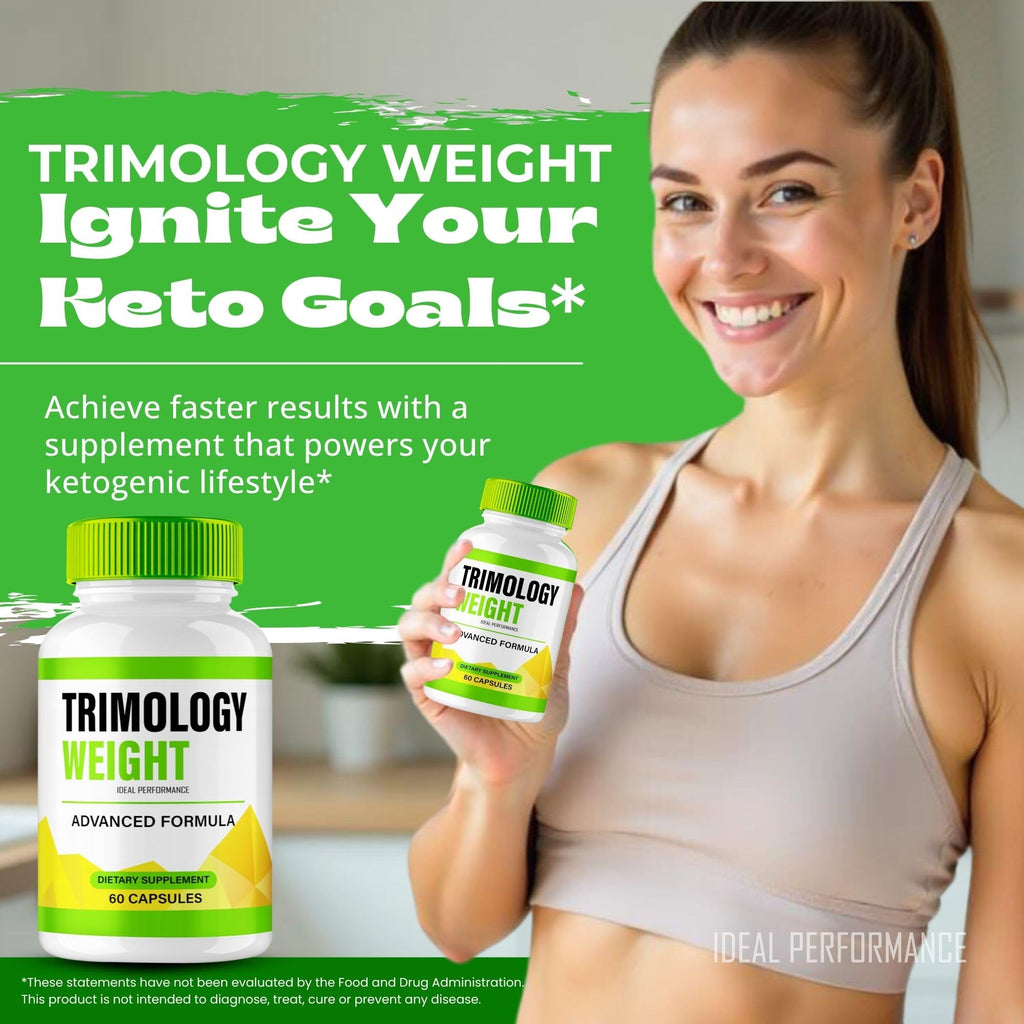 Trimology Weight Capsules, Official Trimology Weight Supplement Pills - Extra Strength, All Natural Keto Capsule to Sustain Active Lifestyle & Fitness Goals, TrimologyWeight Reviews (3 Pack)