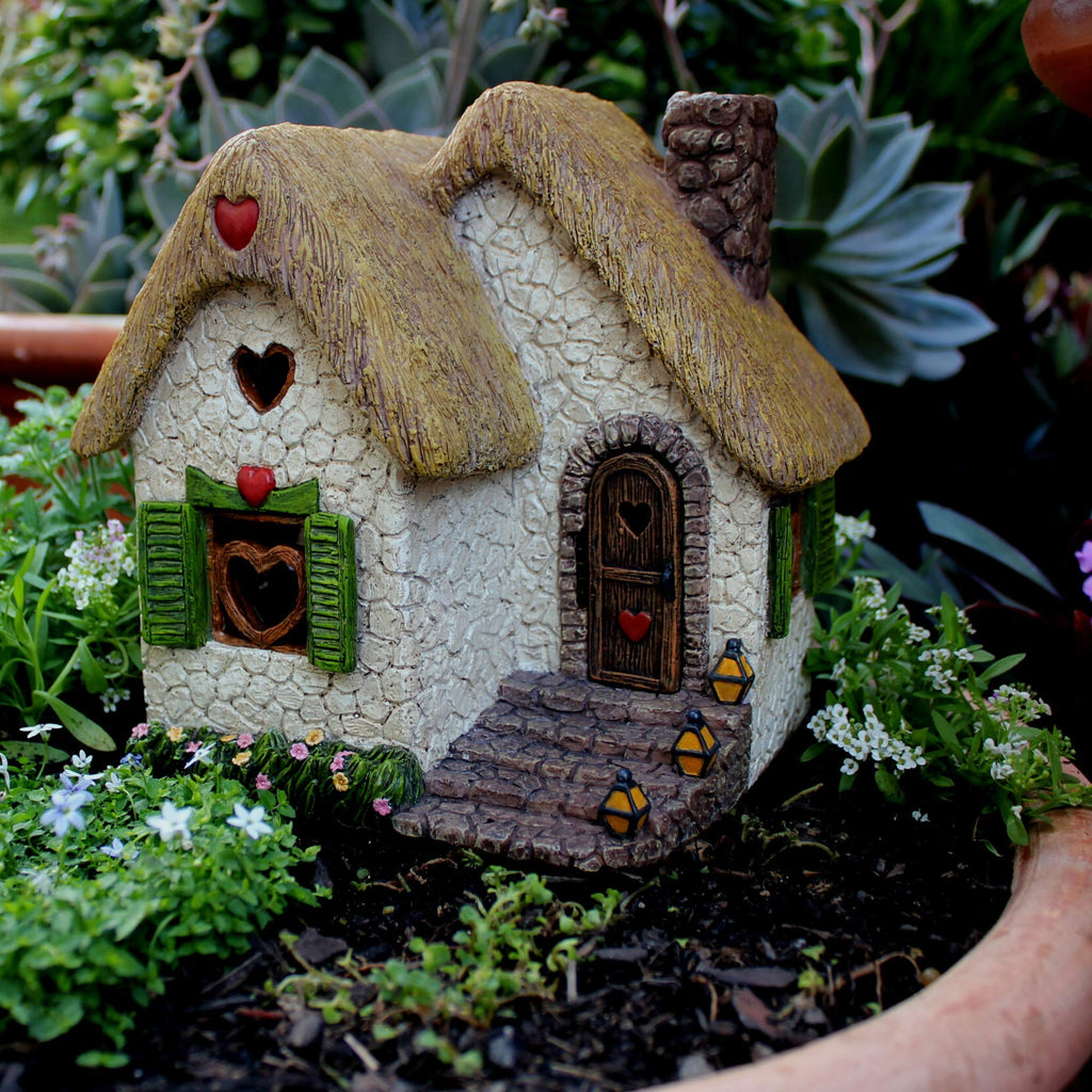 PRETMANNS Fairy Garden Houses Outside Accessories – 7" High