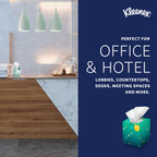 Kleenex Professional Naturals Facial Tissue with Plastic-Free Eco Packaging, Bulk (56027), 2-Ply, White, Upright Cube Boxed Format, Designed for Business (90 Tissues/Box, 36 Boxes, 3,240 Sheets/Case)