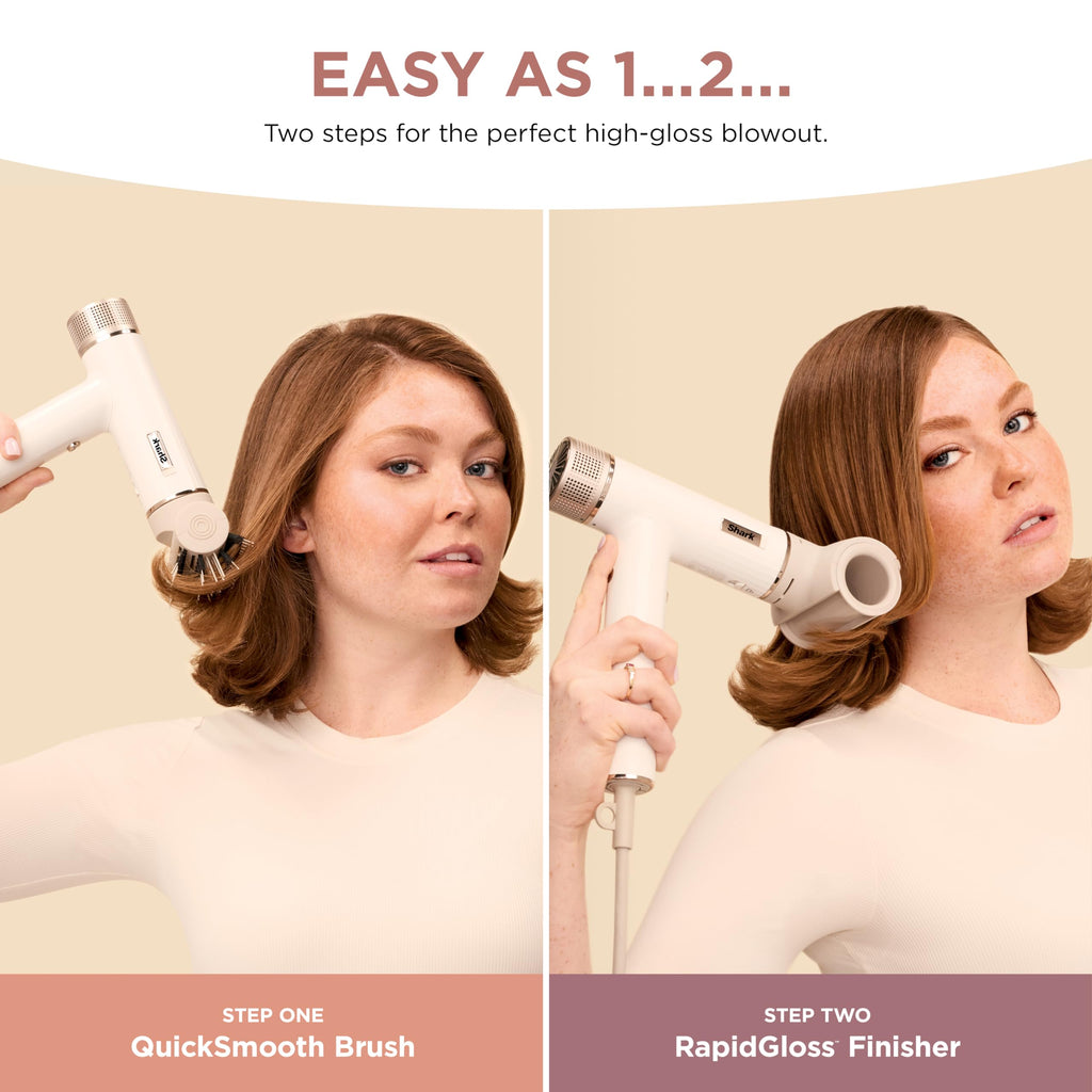 Shark SpeedStyle Hair Dryer, 3 Styling Tools, Fine to Medium Hair, HD331