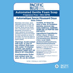 Pacific Blue Ultra Gentle Foam Hand Soap Refill (43716), Compatible Only With Pacific Blue Ultra Automated Touchless Dispenser, Dye and Fragrance Free, 40.5 FL OZ Per Refill, 3 Refills Per Case