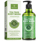 Roycederm Antifungal Body Wash & Soap, Antibacterial, Tinea Versicolor, Tea Tree Body Wash, Back Acne, Folliculitis, For Jock Itch, Athletes Foot, Body Odor, Ringworm
