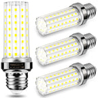 FanNicoo LED Corn Light Bulb 150W Equivalent 2500 Lumen 6500K Cool Daylight White 20W E26/E27 Base Non-dimmable Ceiling Fan Corn Lighting for Home Garage Warehouse Indoor LED Corn Bulbs Pack of 4