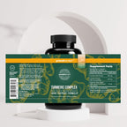 Primal Harvest 1 Pack, Primal Turmeric Complex w/Black Pepper Extract, Joint and Mobility Support Turmeric Supplement for Women & Men, 60 Capsules